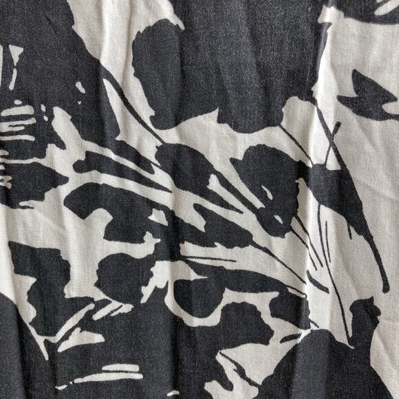 Rino & Pelle Black Aldona Birch Bloom Tunic Blouse Size 38 Lagenlook Whimsigoth - Picture 10 of 10